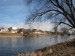 034  Pohled na Lužec z levého břehu Vltavy 18.1.2012