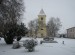042 Lužecký kostel a pomník z I.sv.války 9.2.2012