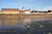 031 Pohled na Lužec z levého břehu Vltavy 18.1.2012